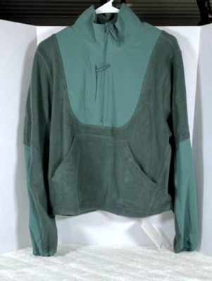 Nuevo con etiquetas Lululemon polar + Ripstop suéter de senderismo talla 8 verde Foto 1 de 4