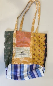 Bolso de Compras Reutilizable Estilo Patchwork/Edredón de Tela Bolso Stowe Publicidad Boho - Imagen 1 de 7