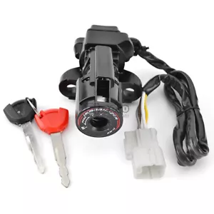 Ignition Key Switch Lock For Kawasaki ZX1400 ZX636 ZX1000 Ninja Z1000SX - Imagen 1 de 6