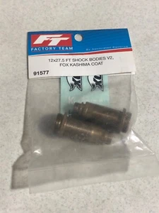 Associated 91577 FT 12 x 27.5 mm FOX (R) Shock Bodies w/Genuine Kashima Coat V2 - Picture 1 of 2