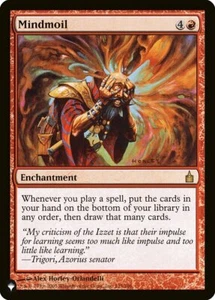 MINDMOIL x1 mtg NM-M The List Rare 1 card Ravnica - Picture 1 of 1