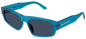 Balenciaga BB0305S Blue/Grey (009) Sunglasses - Picture 1 of 1