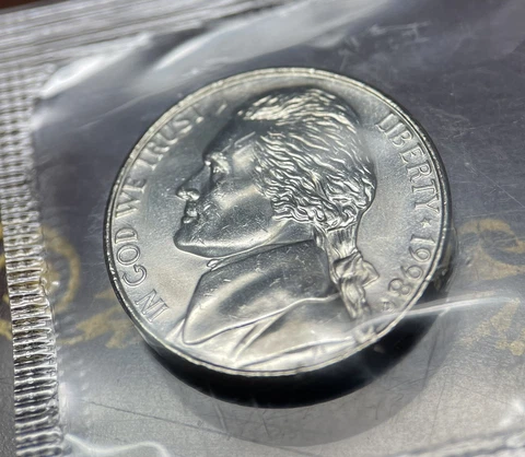1998 D Uncirculated Jefferson Nickel Cover