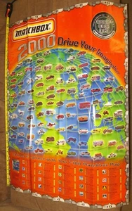 Póster promocional Matchbox 2000 contiene los 100 autos HWM2-083119 - Imagen 1 de 3