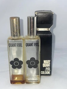 Mary Quant P.M. PM Cologne Women Perfume 1 1/8 Oz 35 CC Vintage Set Lot x2 BOX - Picture 1 of 1