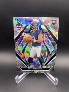 Caleb Williams 2024 Panini Phoenix RC Cracked Ice Prizm Rookie #151 Bears SSP 🔥 - Foto 1 di 2