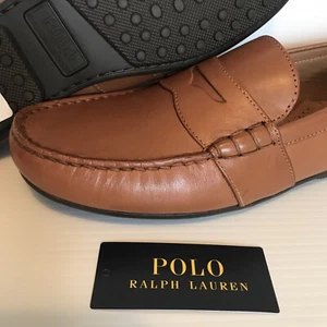 Polo Ralph Lauren Men’s Size 9 D Reynold Leather Driver Loafer Hand Stitched - Picture 1 of 24