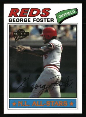 George Foster 2003 Topps All-Time Fan Favorites #74 BASEBALL Card - Image 1 of 2