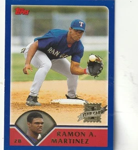 KOSTENLOSER VERSAND - NEUWERTIG - 2003 Topps 309 Ramon Martinez Texas Rangers - Bild 1 von 1