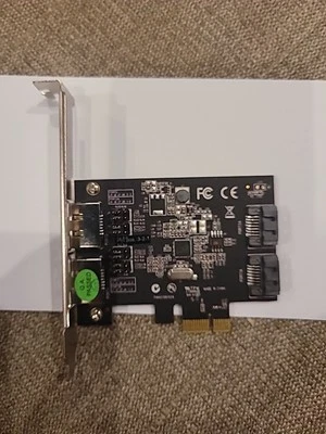 Tarjeta Controladora StarTech 2 Puertos PCI Express SATA 6 Gbps eSATA PEXESAT332I Foto 1 de 2