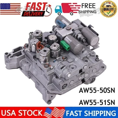 AW55-50SN AW55-51SN Transmission Valve Body For Volvo S60 V70 XC70 2003-2007 - Image 1 of 4