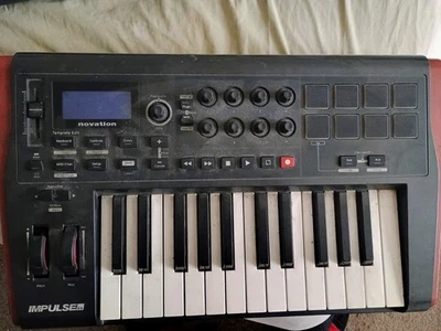 Novation IMPULSE 25 Ableton Live 25-Key MIDI USB Keyboard Controller - Image 1 of 3