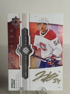 Jordan Harris 2022-23 Ultimate Collection Emblems Rookies Auto Canadien SEE PICS - Imagen 1 de 5