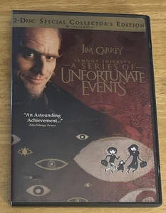 Lemony Snickets A Series of Unfortunate Events (DVD, 2005, 2-Disc Set,... - Picture 1 of 2