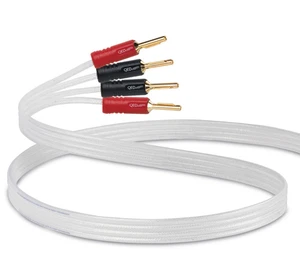 QED Silver Anniversary XT BI-WIRE Speaker Cable 2+4 AIRLOC ABS Plugs SINGLE - Picture 1 of 8