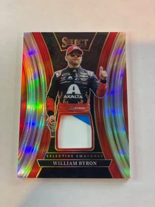 2025 Panini Select Racing #SS-WBN William Byron Selective Swatches Sliver Prizm - Picture 1 of 2