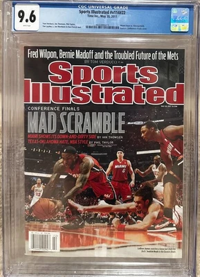 QUIOSCO CGC 9.6 30/05/11 LeBron James & Joakim Noah Bulls Sports Illustrated Foto 1 de 2