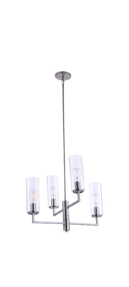 Araña de acacia Minka-Lavery 4045-84 níquel cepillado Foto 1 de 1