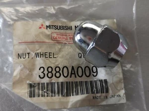 Wheel nut Mitsubishi compatible models 3880A009 New genuine parts - Picture 1 of 3