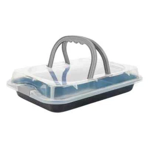 Back-/Auflaufform 37 x 5 x 24 cm antihaft, Backform, Kuchenform, Kuchenbackform - Bild 1 von 7