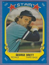 1981 Fleer Star Sticker #116 George Brett Royals