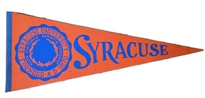 The Orangemen SYRACUSE UNIVERSITY Pennant Syracuse, New York - Picture 1 of 3