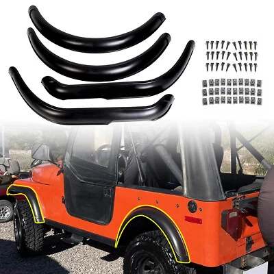 11601.01 Kit Completo Guardabarros Destellos Repuesto Jeep CJ CJ5 CJ7 55-86 por Omix Foto 1 de 4