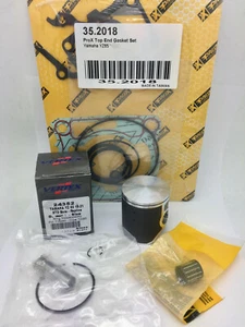 Top End Rebuild Yam YZ65 Vertex Piston Kit Gasket Bearing 2018-25 Size D 43.48mm - Picture 1 of 3