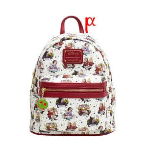 Loungefly Disney Snow White and the Seven Dwarfs Cast Tattoo Floral Backpack - Bild 1 von 4