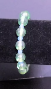 Brazalete elástico verde opaco pálido - Imagen 1 de 4