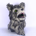 Bewegliches Mund Hund Wolf Maskottchen Fursuit Maske Halloween Maskerade Vollkopfrequisiten