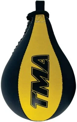 TMA Speed Ball Training Punching Speed Bag Boxing MMA Pear Punch Bag with Swivel