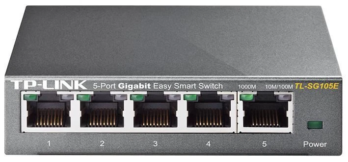 TP-LINK - 5 Port Gigabit Easy Smart Switch - Image 1 of 1