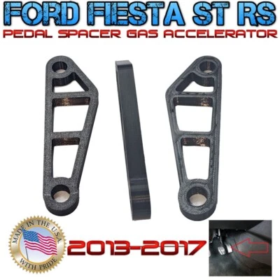Pedal espaçador acelerador a gás para 2012 2015 2017 Ford Fiesta ST RS - Imagem 1 de 4