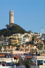 Coit Tower in San Francisco Photo Art Print Poster 24x36 inch