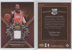2007-08 Upper Deck Artifacts Divisional Red /100 Gerald Wallace #DA-GW
