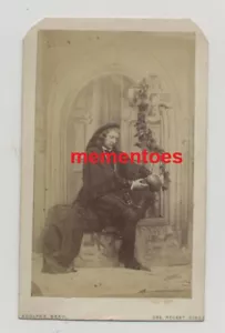 CDV Hamlet Shakespeare c1870 Actor Carte Photo - Picture 1 of 2