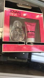Jovan pink musk By 2pc set,30 ml EDP intense,60 ml body lotion, rare vintage - Picture 1 of 3
