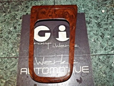 OEM 94-01 Acura Integra center AT automatic shifter trim cover wood assembly V2 - Image 1 of 4