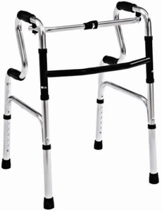 Hi-Riser Folding lightweight aluminium Walking Frame zimmer mobility aid - Picture 1 of 5