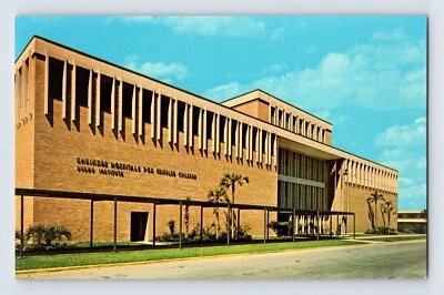 Postcard Texas Galveston TX Shriners Hospital Burns Institute 1960s Unposted - Image 1 of 2