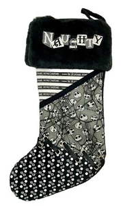 Tim Burton’s Nightmare Before Christmas Naughty Stocking Disney Parks w Tags - Picture 1 of 17