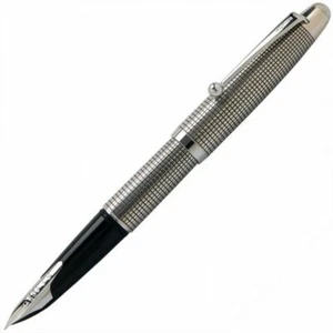 Pilot SILVERN (Sterling Silver) 18K Fountain Pen Lattice Fine Nib FK-5MS-KO-F - Picture 1 of 4