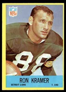 Philadelphia Ron Kramer 1967 Detroit Lions #65 - Imagen 1 de 2