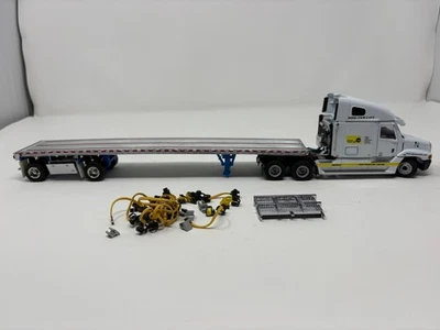 Sword Freightliner 1/50 Truck with East Flatbed and Ballast Trailer Load Nice! - Image 1 of 4