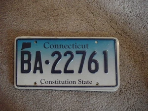 CONNECTICUT LB     *   LICENSE PLATE BUY ALL STATES HERE FREE SHIPPING - Picture 1 of 1