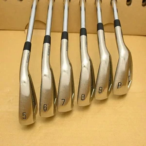 Mizuno JPX 921 Forged Iron Set 5-Pw 6pc Flex Stiff Dynamic Gold 120 S200 Steel - Picture 1 of 8