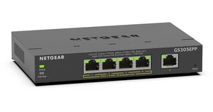 NETGEAR GS305EPP 5 Ports Ethernet Switch - Black - Picture 1 of 1