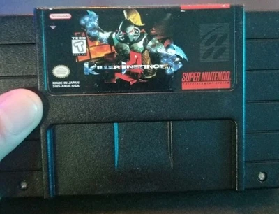 Killer Instinct (Super NES, 1995) Cart Only/Tested/Works/Authentic  - Image 1 of 2