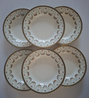 Sarreguemines Assiettes Creuses Guirlande Décor Grecque
